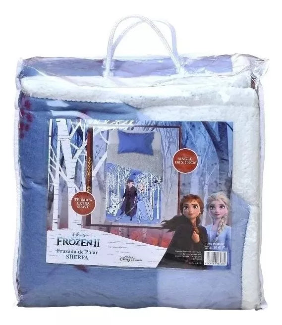 ❄️ ¡Dile Adiós al Frío! Frazada Térmica Pro: Calor y Suavidad Élite 🔥 - Frozen