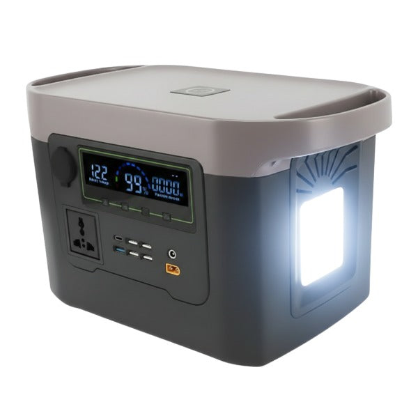 ⚡️ ¡Dile ADIÓS a los Apagones! Estación Solar MCASA 600W 🔋✨