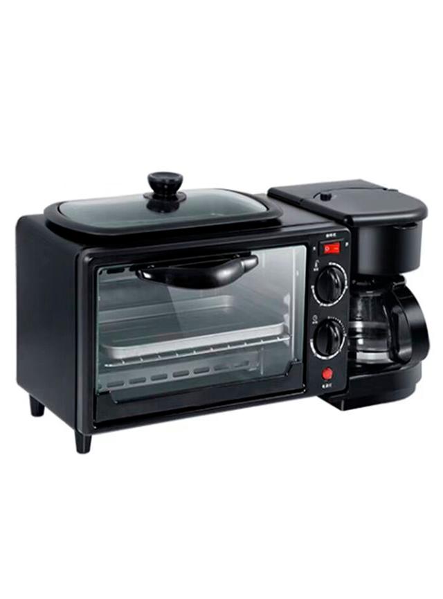 ¡Adiós a las Mañanas Caóticas! Kit 3-en-1 Maestro: Desayuno Completo en Minutos ☕Horno Eléctrico-Cafetera-Plancha